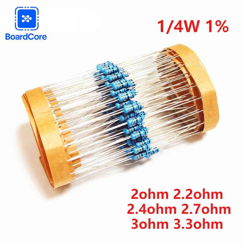 Resistor Kit 1 4W - Kit de Resistores de Filme Metálico
