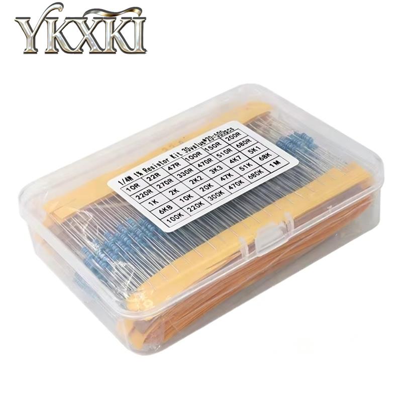 Resistor Kit 1 4W - Kit de Resistores de Filme Metálico