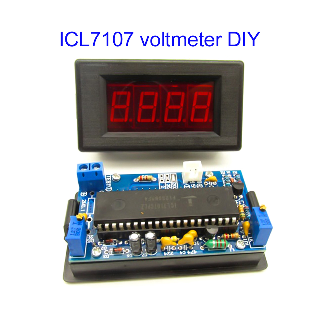 Diy Electronics For Beginners - Kit DIY de Peças para Voltímetro