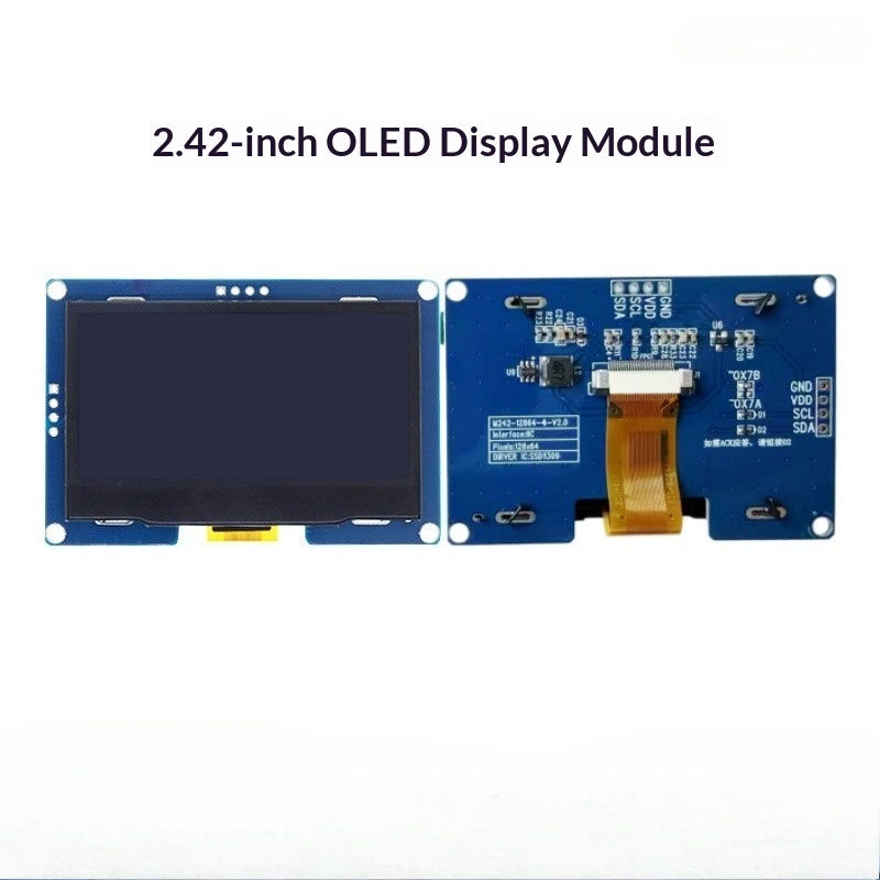 Oled Display Module - Tela OLED LCD de 2,42 polegadas,