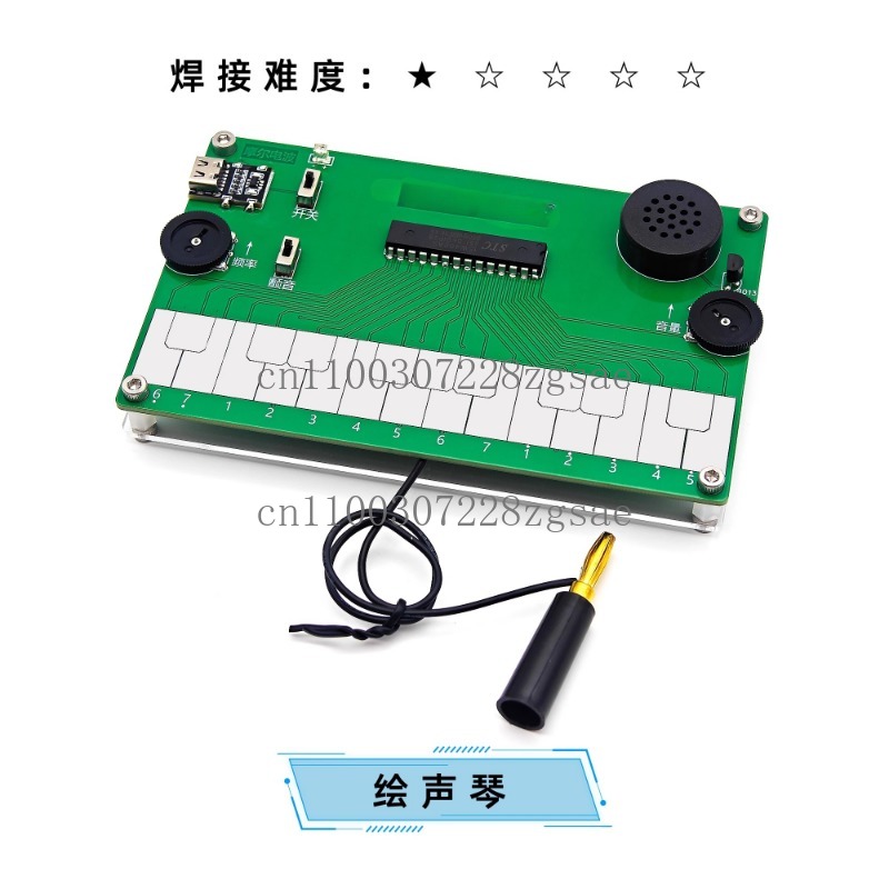 Diy Electronics Course - Kit de Prática de Soldagem para