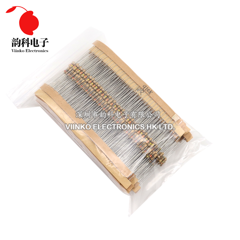 Resistor Kit 1 4W - Kit de Resistor de Filme de