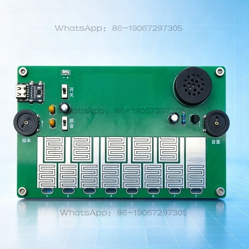 Diy Electronics Course - Piano Touch, Instrumento Musical Eletrônico Touch,