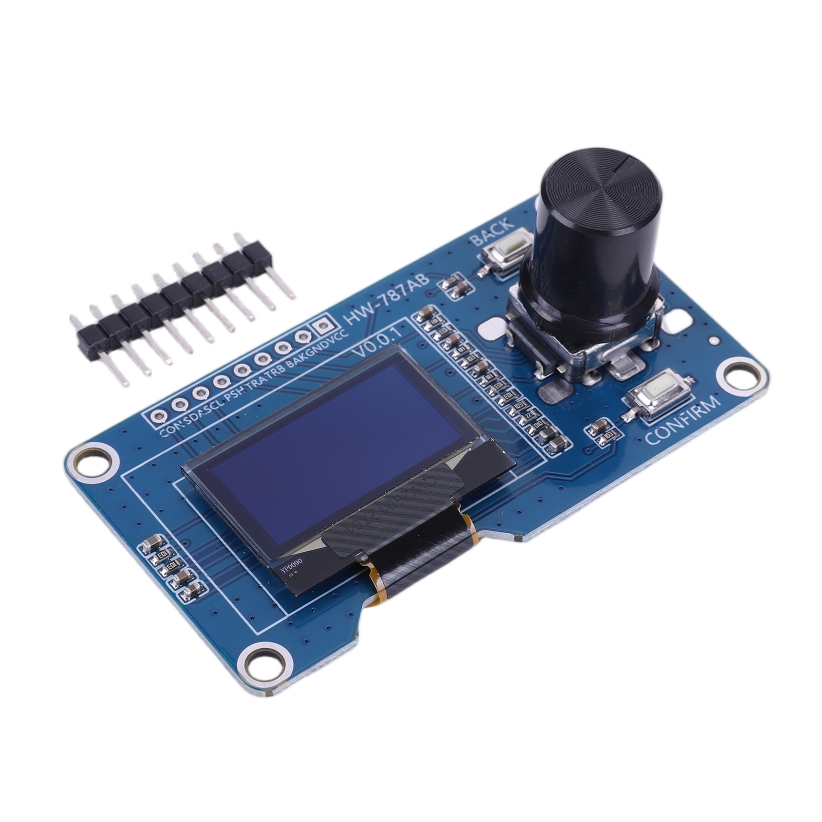 Oled Display Module - Tela OLED I2C com Botão Rotativo