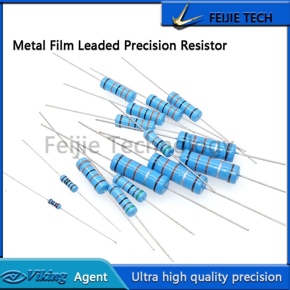 Resistor Kit 1 4W - 20 peças/lote Resistor de Filme Metálico
