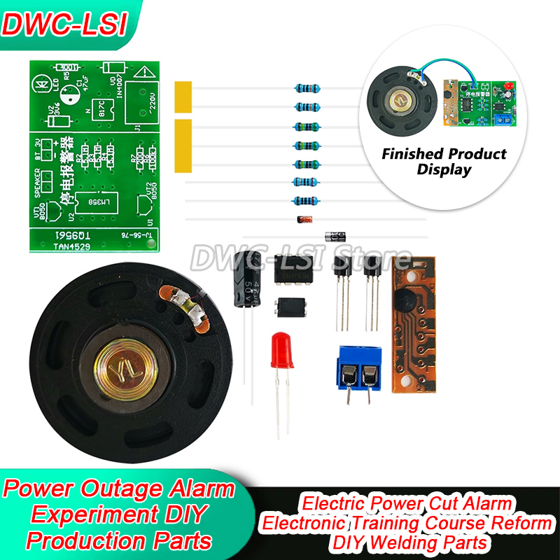 Diy Electronics Course - Kit experimental de alarme de interrupção