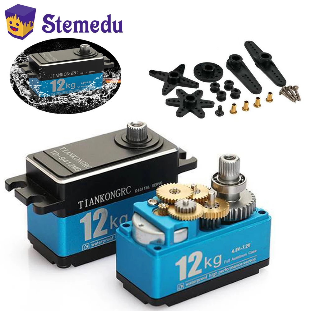 TD-9412MG High Torque Full Met - Servo Motor Sg90 avaliação e preço