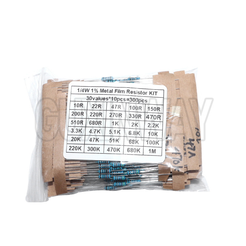 Kit de Resistores de Filme Met - Resistor Kit 1 4W avaliação e preço