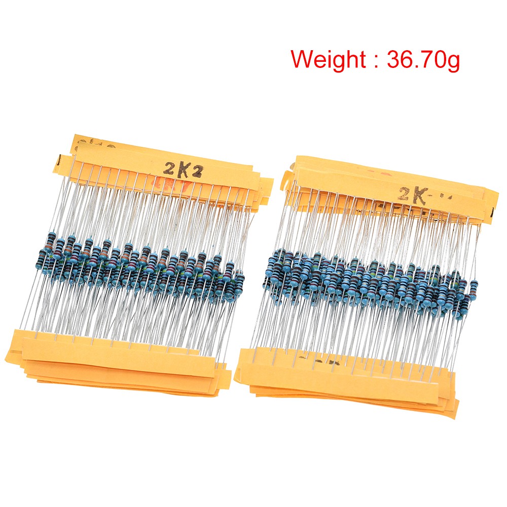 Tzt 1 pacote 300 peças 10 -1m  - Resistor Kit 1 4W avaliação e preço
