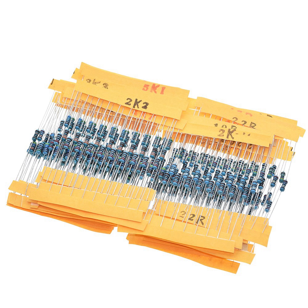 Tzt 1 pacote 300 peças 10 -1m  - Resistor Kit 1 4W avaliação e preço