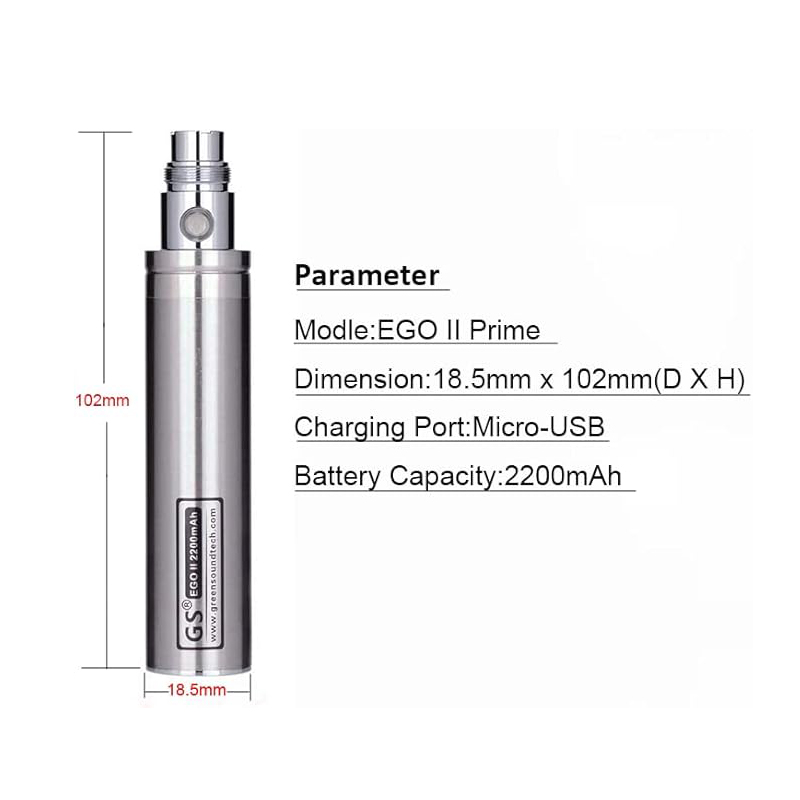 Bateria com Carregador Micro U - Diy Vape Electronics avaliação e preço