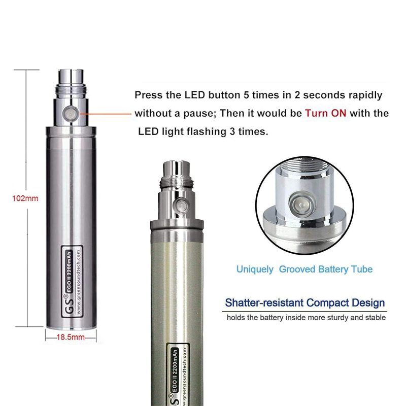 Bateria com Carregador Micro U - Diy Vape Electronics avaliação e preço