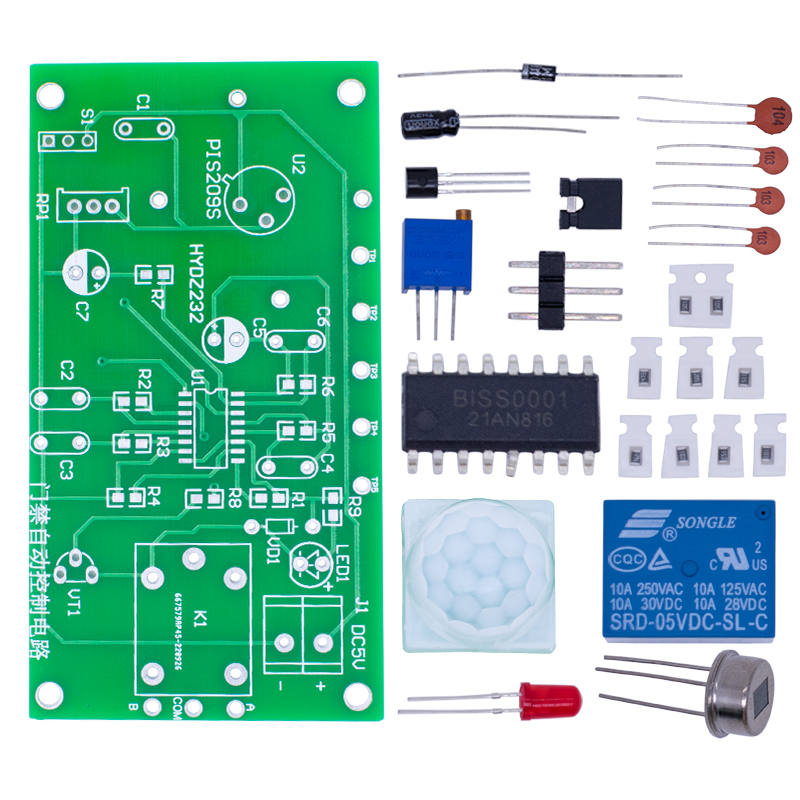 Kit de Sensor de Presença Infr - Electronics Diy Pcb Design Projects avaliação e preço