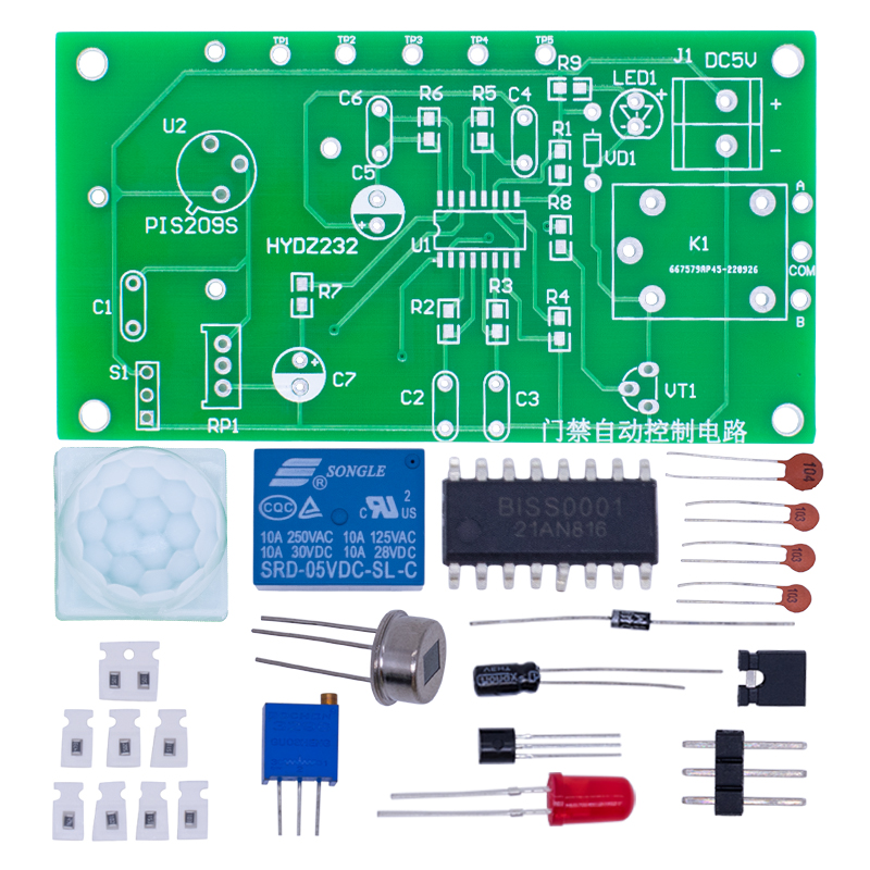 Kit de Sensor de Presença Infr - Electronics Diy Pcb Design Projects avaliação e preço