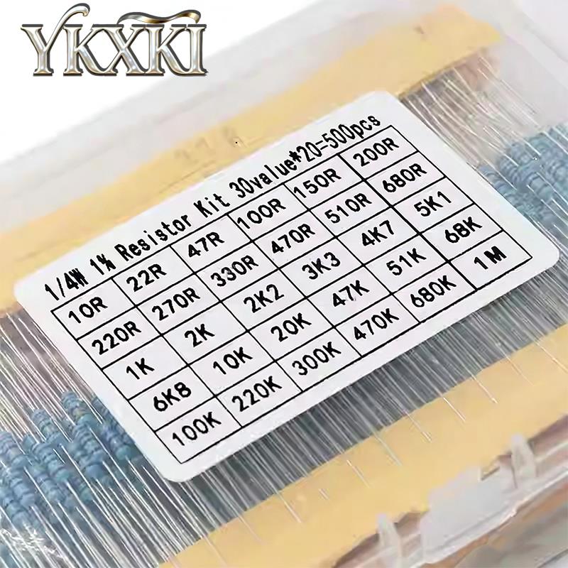 Kit de Resistores de Filme Met - Resistor Kit 1 4W avaliação e preço