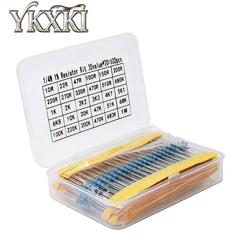 Kit de Resistores de Filme Met - Resistor Kit 1 4W avaliação e preço