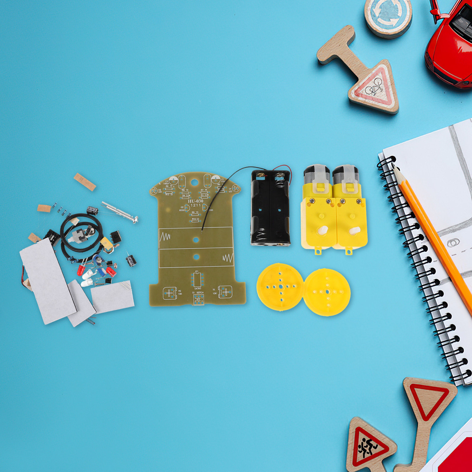 Kit de Carro Robô Seguidor de  - Diy Electronics For Beginners avaliação e preço