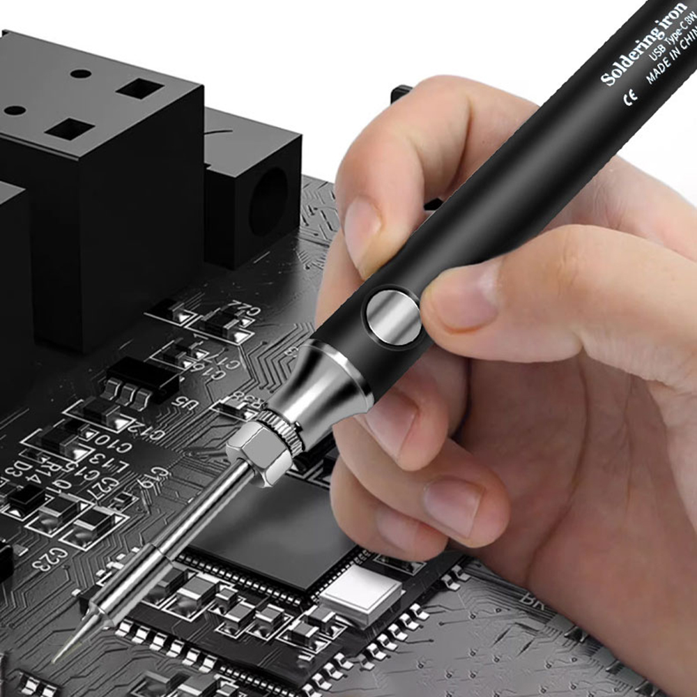 Mini Ferro de Solda USB Tipo-C - Flux Pen Electronics avaliação e preço
