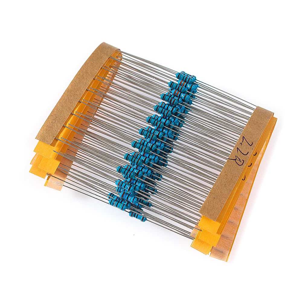 120 peças 1/4w 1% kit de resis - Resistor Kit 1 4W avaliação e preço