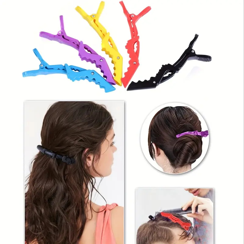 6 pçs/set crocodilo grampos de - Crocodile Clip Set avaliação e preço