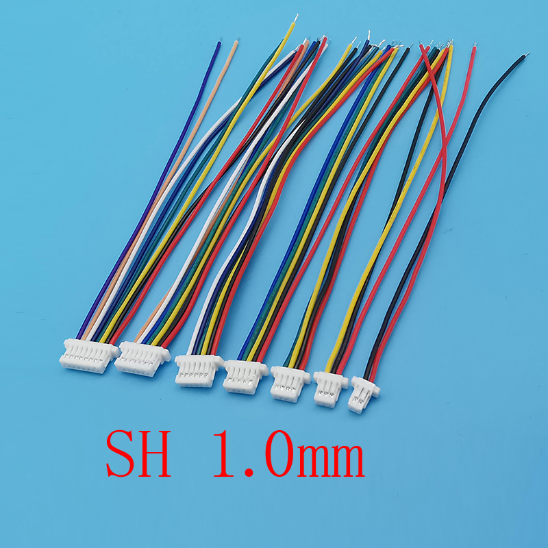 10 peças mini sh 1.0mm passo c - Diy Electronics Wire avaliação e preço