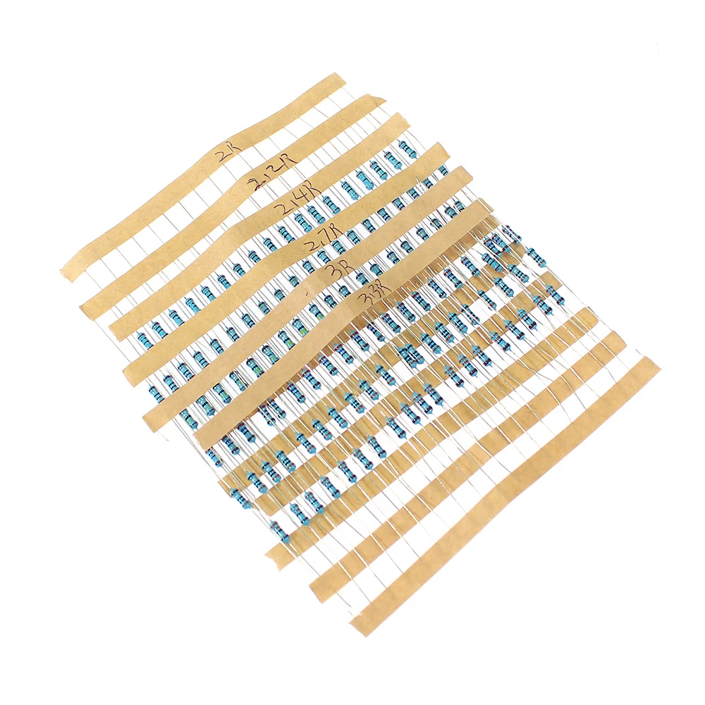 120 peças 1/4w 1% kit de resis - Resistor Kit 1 4W avaliação e preço