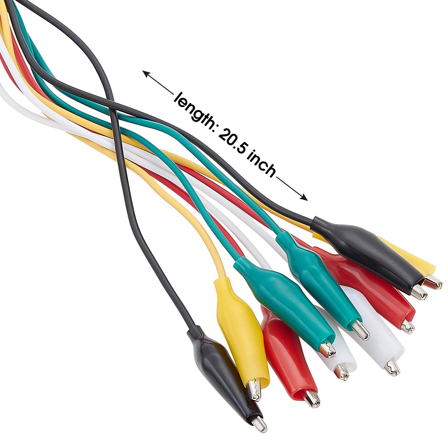 10 pçs 50cm 35mm clipes de jac - Crocodile Clip Set avaliação e preço