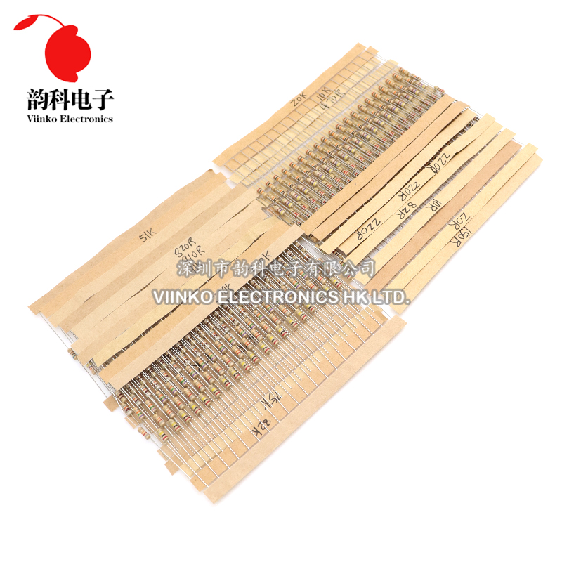 Kit de Resistor de Filme de Ca - Resistor Kit 1 4W avaliação e preço