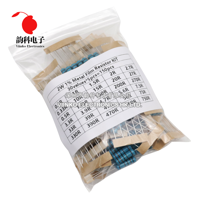300 peças 150 peças 1/2w 1w 3w - Resistor Kit 1 4W avaliação e preço