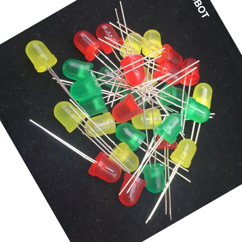 30 peças 8mm kit de luz de dio - Diy Electronics For Sale avaliação e preço
