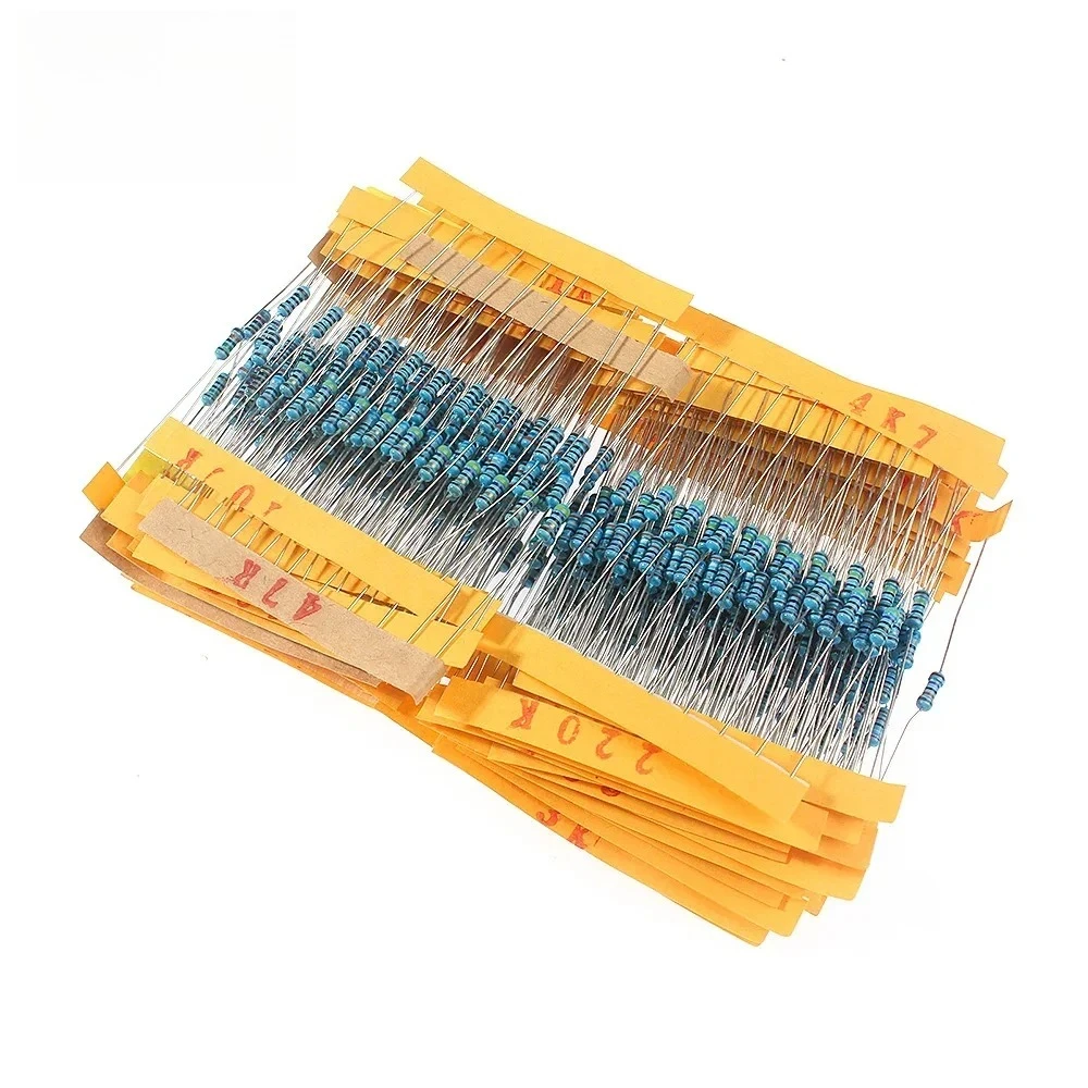 500 peças 1% 1/4w kit de sorti - Resistor Kit 1 4W avaliação e preço
