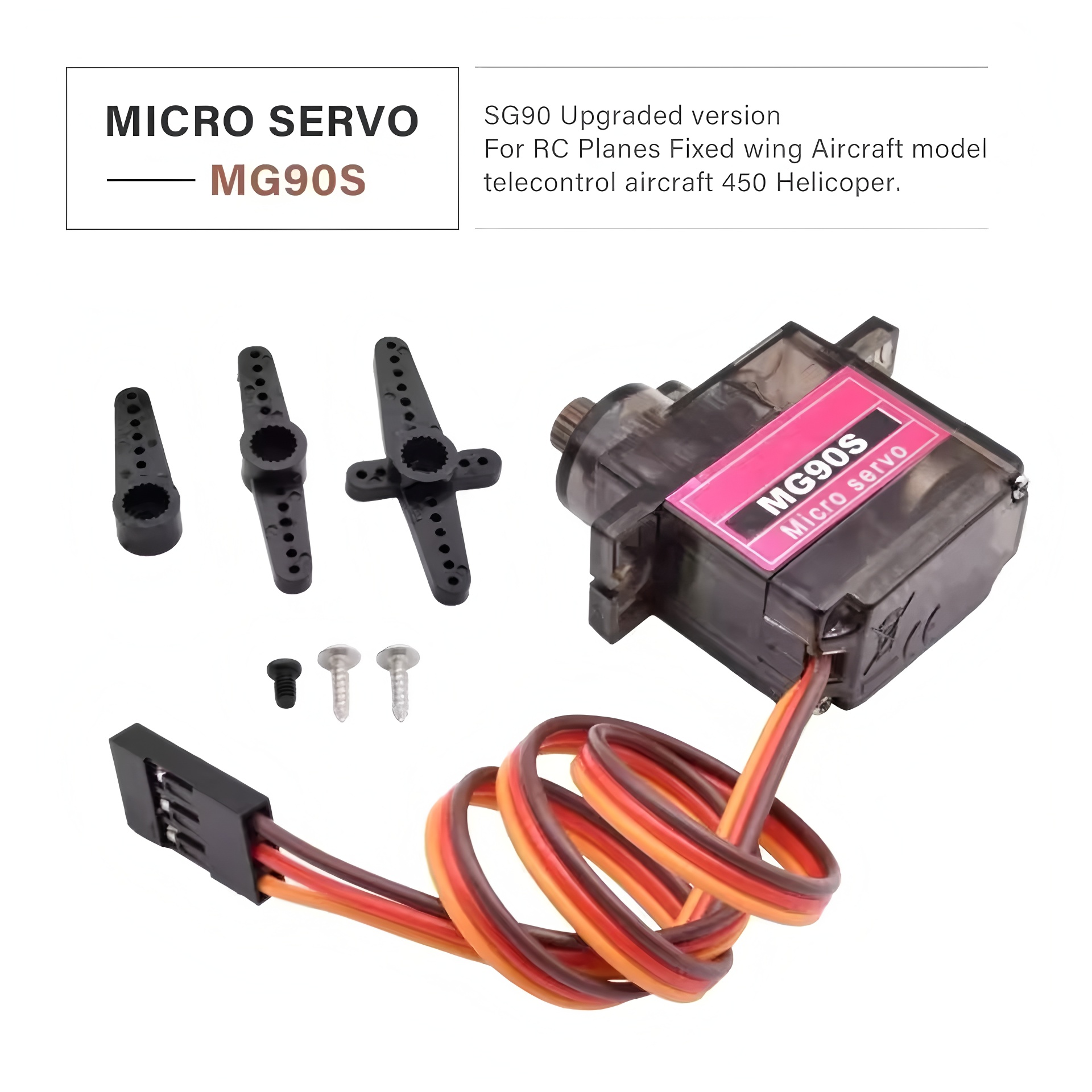 4/5/10/20 pçs mg90s micro serv - Servo Motor Sg90 avaliação e preço