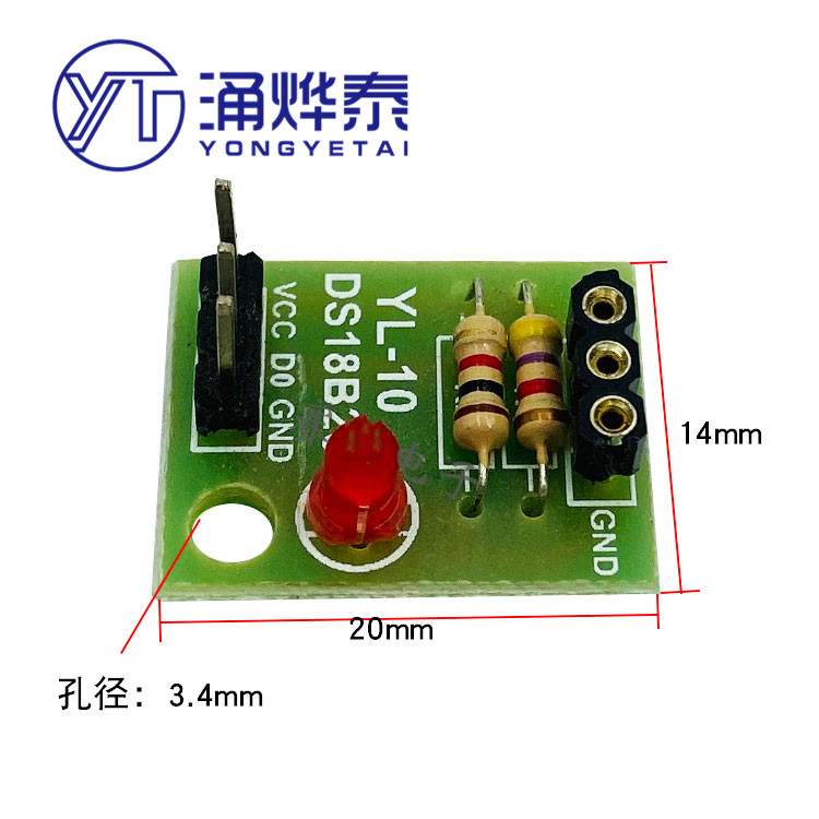 Módulo de sensor de temperatur - Ds18B20 Temperature Sensor avaliação e preço