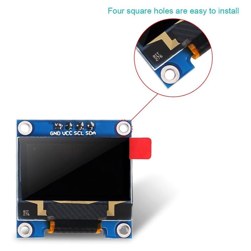 A37T-4Pcs Módulo de exibição O - Oled Display Module avaliação e preço