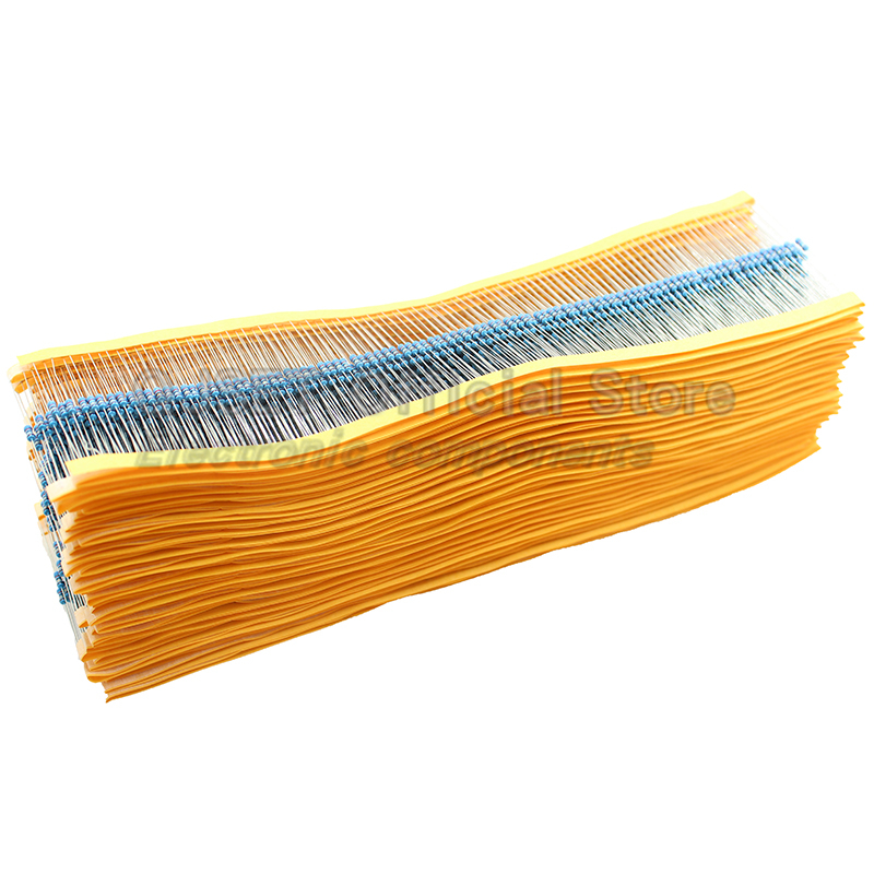 100 peças 1/4w elemento resist - Resistor Kit 1 4W avaliação e preço