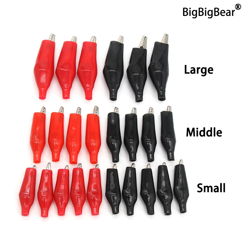 28 35 45mm clipe de jacaré de  - Crocodile Clip Set avaliação e preço